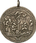 Late 19th – Early 20th Century Religion Crucifixion Jesus Christ Medal Restrike
