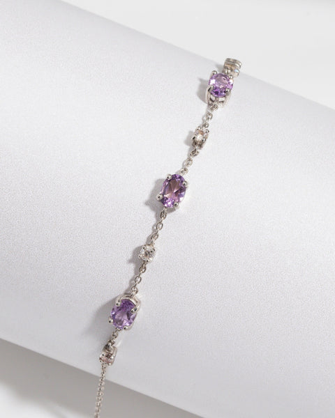 Mini Set 2 - Ensemble de bijoux en améthyste et argent sterling