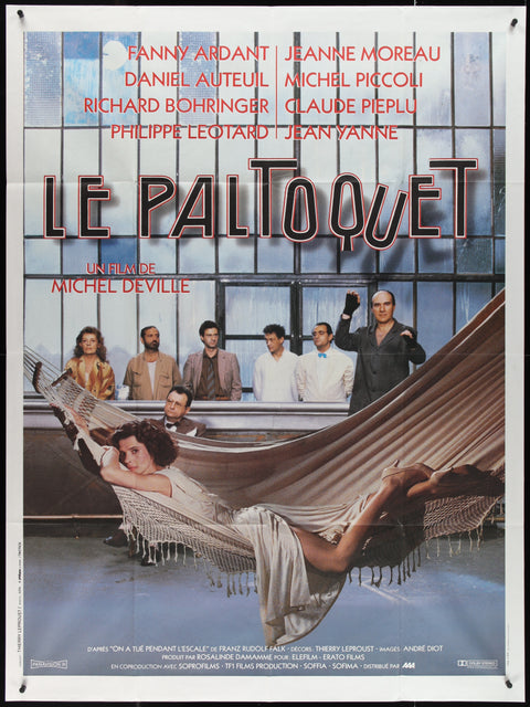 Le Paltoquet (1986) Originales französisches Ein-Panel-Filmplakat