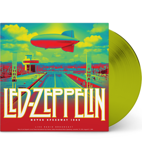 Led Zeppelin – Motor Speedway 1969 (Limited Edition 12-Inch Album on 180g Transparent Green Vinyl)