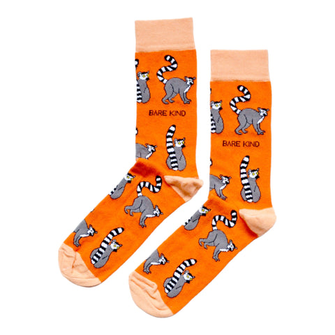 Save the Lemurs Bamboo Socks