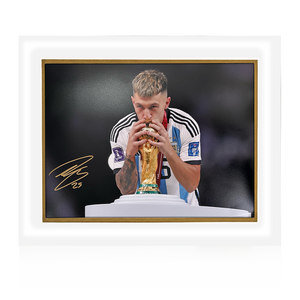 Lisandro Martínez Signed Argentina Deluxe Mount