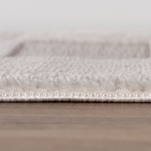 Loft Schachbrettmuster Crème Teppich