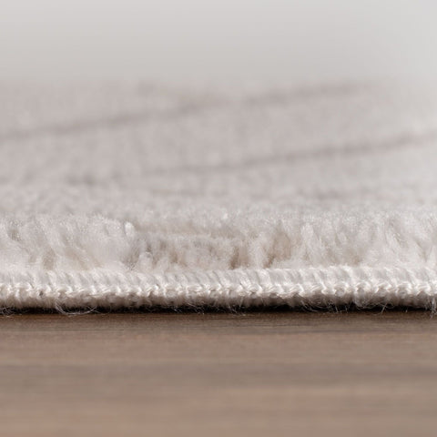 Tapis crème à chevrons Loft