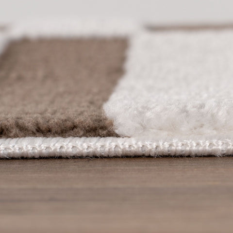 Loft Striped Brown Rug