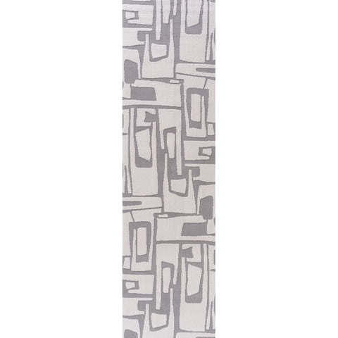 Loft Abstract Grey Rug