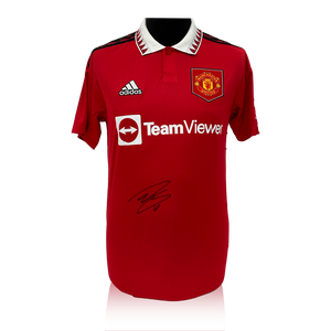 Weekly Auction: Lisandro Martínez Front Signed Manchester United Shirt