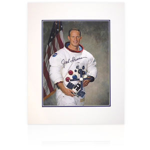 Jack Lousma Signed Mount