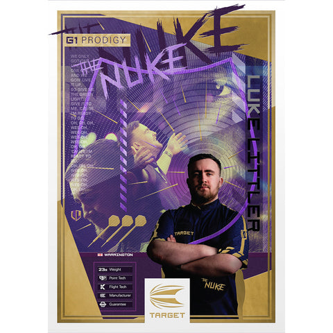 Target Luke Littler G1 Prodigy 95% SP