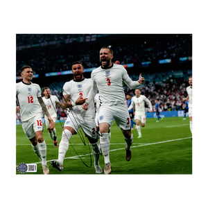 Luke Shaw Signed England 10x8 Image