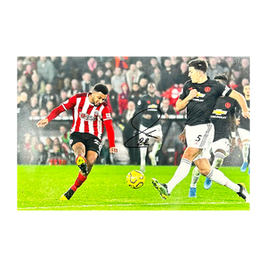 Lys Mousset Signed Sheffield United 12x8 Image