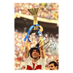 Marco Materazzi Signed Inter Milan 12x8 Image 2
