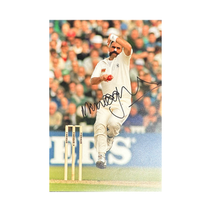 Merv Hughes Signed 12x8 Image #3