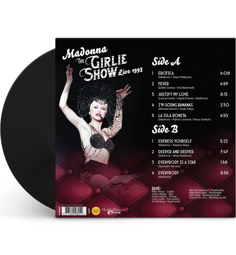 Madonna – The Girlie Show Live 1993 (12-Inch Album on 180g Vinyl)