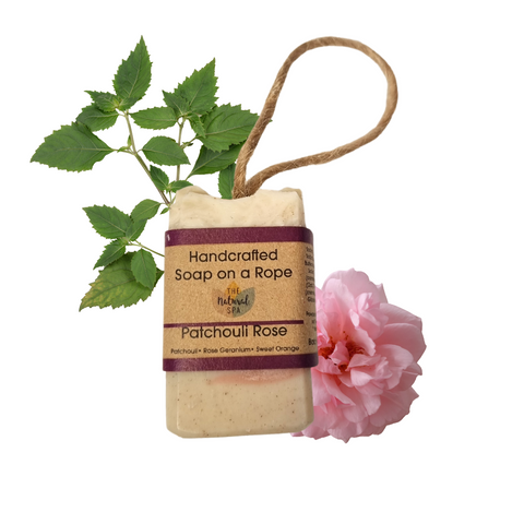 Patchouli Rose Soap Bar | Orange, Patchouli & Rose Natural Handcrafted Soap | Vegan, Plastic-Free Skincare | 3 Styles Available