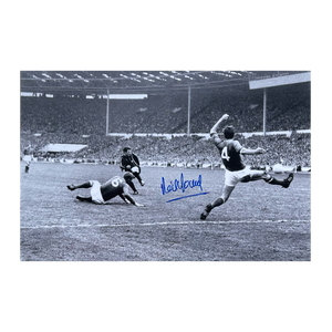 Neil Young Signed Manchester City 16x12 #3