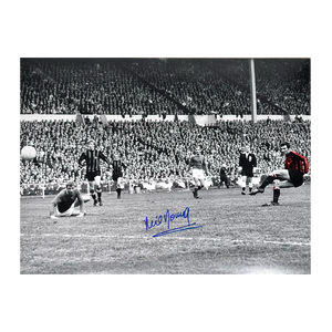 Neil Young Signed Manchester City 16x12 #1