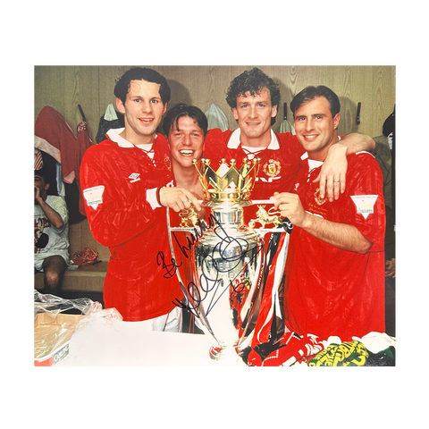 Lee Sharpe Signed Manchester United 12x10 #1