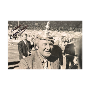 Tommy Docherty Signed Manchester United 9x6