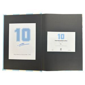Diego Maradona Signed Limited Edition Opus Book
