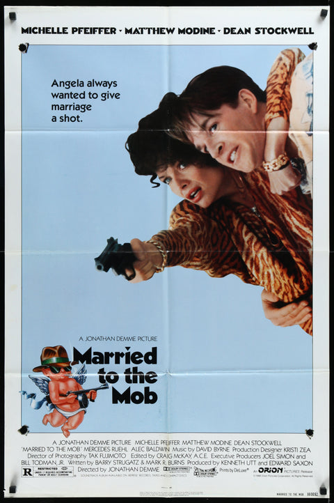 Affiche de film originale américaine (One Sheet) de Married To The Mob (1988)