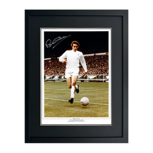 Martin Chivers Signed Tottenham Hotspur 16x12 Photo Deluxe Mount Frame