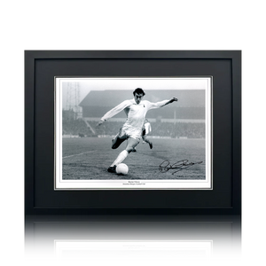 Martin Chivers Signed Tottenham Hotspur 16x12 Photo Deluxe Mount Frame