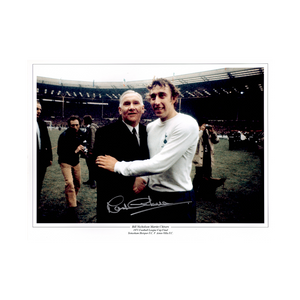 Martin Chivers Signed Tottenham Hotspur 16x12 Photo