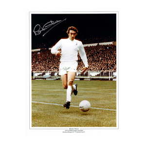 Martin Chivers Signed Tottenham Hotspur 16x12 Photo