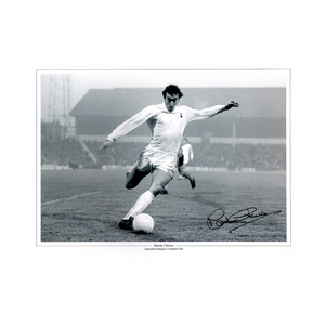 Martin Chivers Signed Tottenham Hotspur 16x12 Photo
