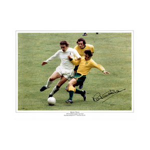 Martin Chivers Signed Tottenham Hotspur 16x12 Photo