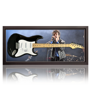 Matt Healy Signed Guitar Frame