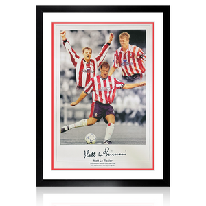 Matt Le Tissier Signed Southampton Deluxe Mount Display
