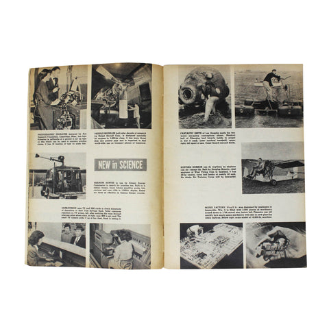 Mechanix Illustrated Magazine. The Handyman's Monthly. Vol.2 No.35 October 1953. Vintage Magazine