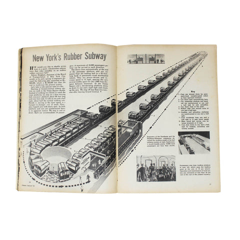 Mechanix Illustrated Magazine. The Handyman's Monthly. Vol.2 No.35 October 1953. Vintage Magazine