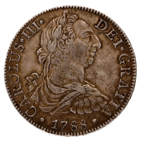 Mexico, New Spain. Charles III. 8 Reales 1788