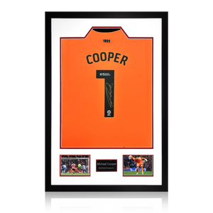 Michael Cooper Signed Sheffield United 24/25 Shirt Premium Frame