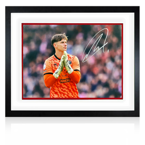 Michael Cooper Signed Sheffield United Deluxe Mount Frame