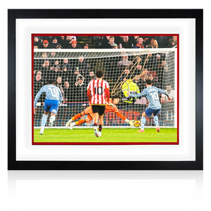 Michael Cooper Signed Sheffield United Deluxe Mount Frame