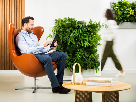 Living Wall Divider - 131cm - White