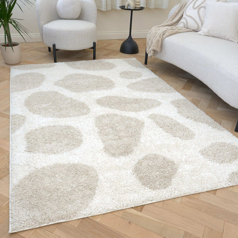 Tapis Moodi Shaggy Crème Kora