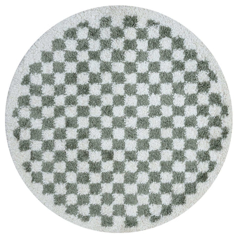 Moodi Shaggy Green Lunel Rug
