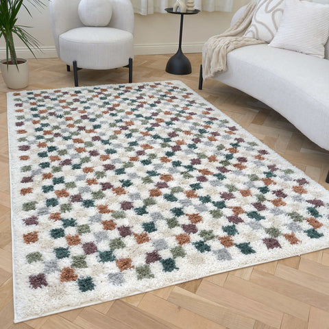 Moodi Shaggy Multicolour Pulseway Rug