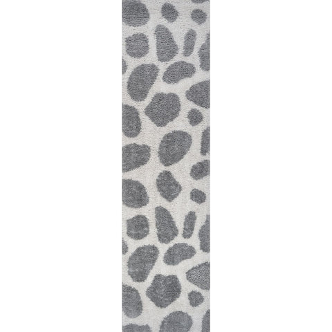 Moodi Shaggy Grey Tarn Rug