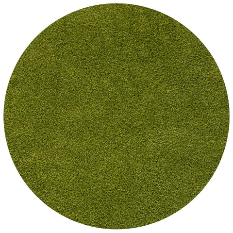 Tapis vert uni doux