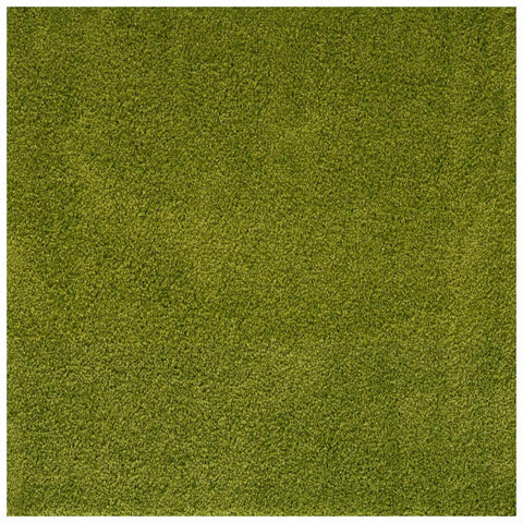 Tapis vert uni doux