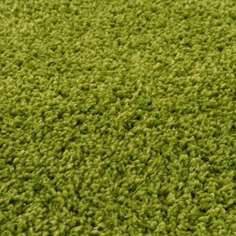 Tapis vert uni doux