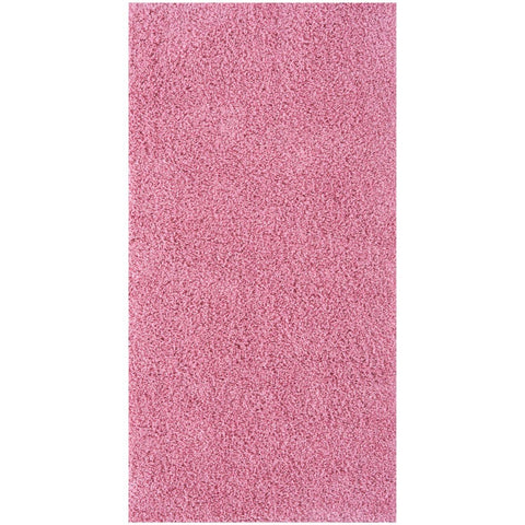 Tapis rose uni Myshaggy