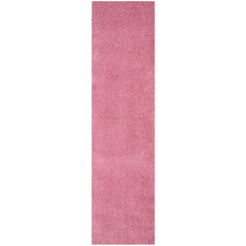 Tapis rose uni Myshaggy