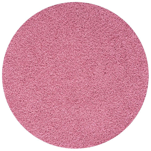 Tapis rose uni Myshaggy